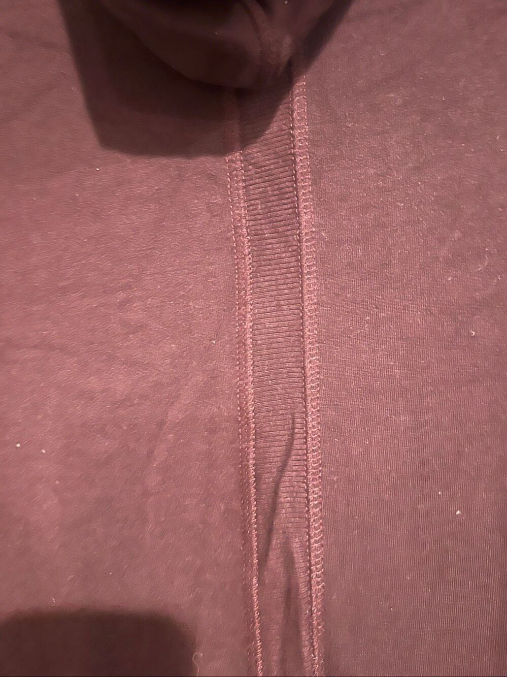 Athleta Solitude Hoodie Sweatshirt Dress Purple Aubergine Sz M Made of Plush Nir - Picture 9 of 9